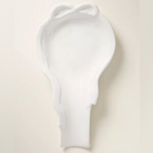 Anthropologie Benedita Bow Spoon Rest | White | NIB